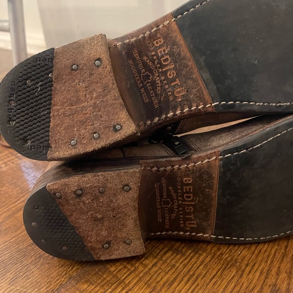 Bed Stu Manchester Cobbler Series Boots, Knee High - Picture 3 of 3